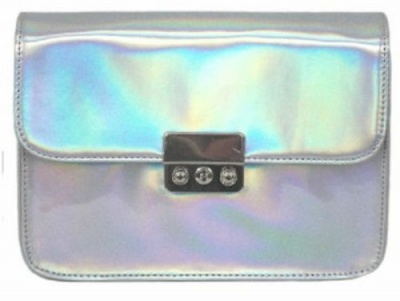 Ella Silver Hologram Bag (72869) RRP 9.99 CLEARANCE XL 1.99